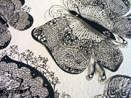 Декоративное искусство вырезания из книг. Творения японки Hina Aoyama Декоративное искусство вырезания из книг. Творения японки Hina Aoyama