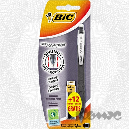 Обзор простых механических карандашей BIC ReAction