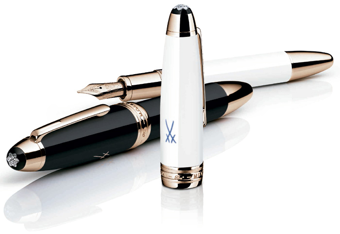 Стильная серия "фарфоровых" ручек Montblanc Masters for Meisterstuck ручки Montblanc Masters for Meisterstuck