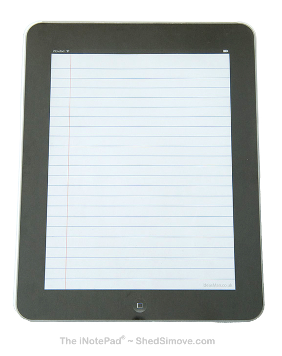 Блокнот iNotePad для поклонников iPad iPad iNotePad 3